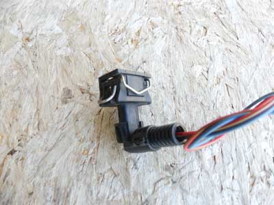 Mercedes Black Connector 2 Pin 2 Wire 20354505282